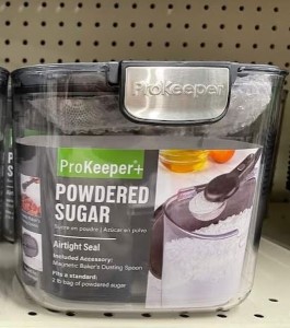 POWDERED SUGAR KEEPER