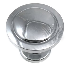 Laurey 57026 1 3/8" Knob Newport Polished Chrome