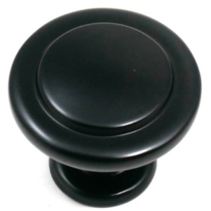 Laurey 57066 Knob Newport Oil Rubbed Bronze - 1 3/8"