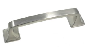 Laurey 57128  Pull Newport Satin Nickel, 96mm