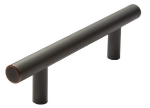 Laurey 87366 Steel T-Bar Pull, Oil Rubbed Bronze - 128mm