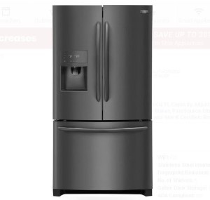 Frigidaire Gallery 26.8 Cu. Ft. French Door Refrigerator |Black Stainless