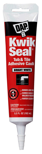 DAP KWIK TUB/TILE CAULK 5.5 OZ