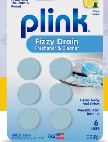 PLINK FIZZY DRAIN FRSH LEMON