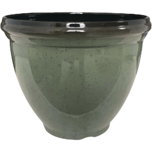 PLANTER HERITAGE GREEN 12"