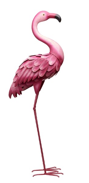 FLAMINGO METAL LAWN D?COR 3PC