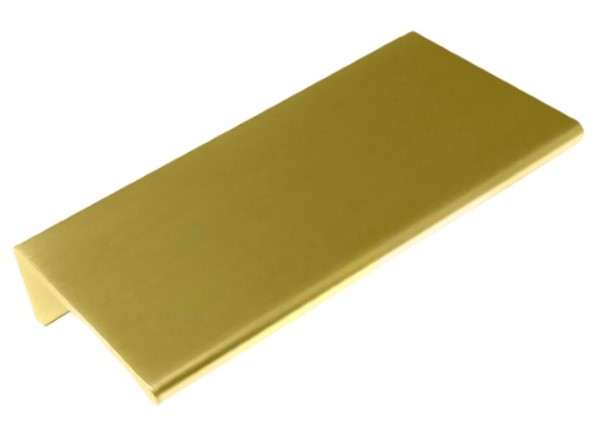 Laurey 96204 Edge Pull - Satin Brass, 4"