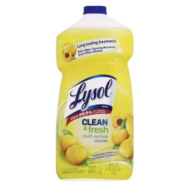LYSOL C&F CLEANE SPARK LEMON 40Z