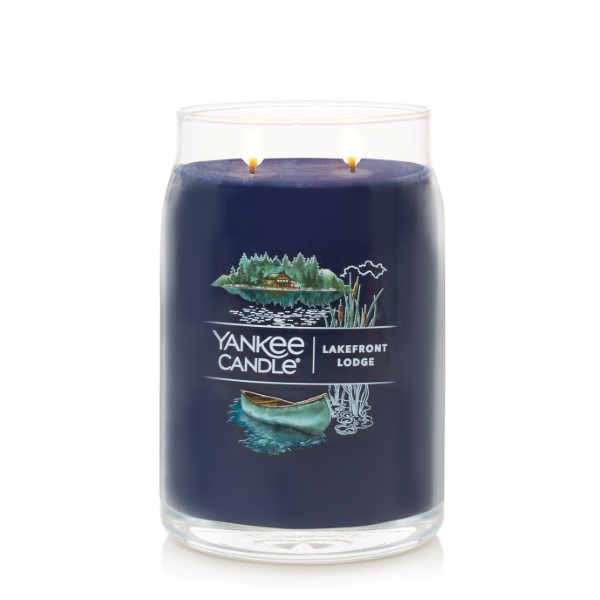 CANDLE LAKEFRONT LODGE JAR 20Z