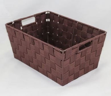 PP STORAGE BASKET DK.BRN