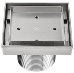 QM Square Mist (Tile-In) Center Drain