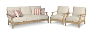 CLARE VIEW 2PC PATIO SET LT.BEIG