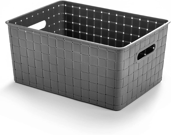 STORAGE BIN GREY SMALL