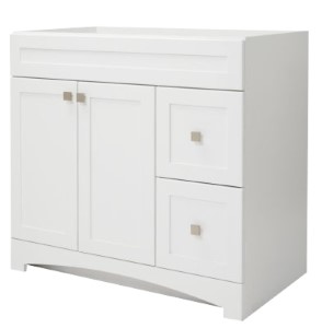 Foremost Monterrey Series MXWV3621 Vanity, Flat White 36 X 21"