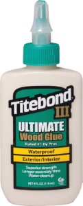 Titebond III 1412 Wood Glue Brown, 4 oz