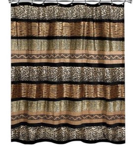 GAZELLE SHOWER CURTAIN-MULTI