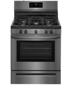 FRIGIDAIRE GAS RANGE BLK/SS 30"