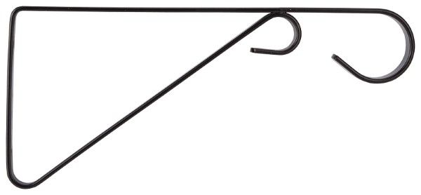 Hanging Plant Bracket (Black) 9 Inch