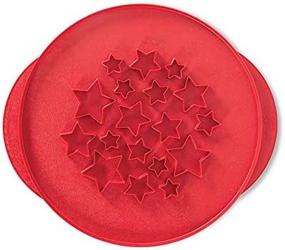 STARS&CHERRIES PIE TOP CUTTER 4P