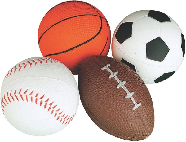 FOAM SPORTS BALLS