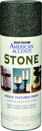 RUST-OLEUM AMERICAN ACCENTS 238323 Textured Spray Granite, 12 oz Aerosol Can