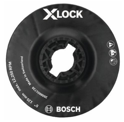 Bosch MGX0500 5 Inch X-Lock Backing Pad Medium Hardness