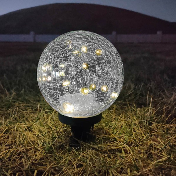 FAERIE LED GLOBE SOLAR BLUE