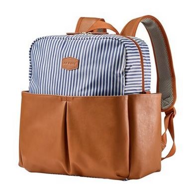 POPPERTON BACKPACK COGNAC STRI