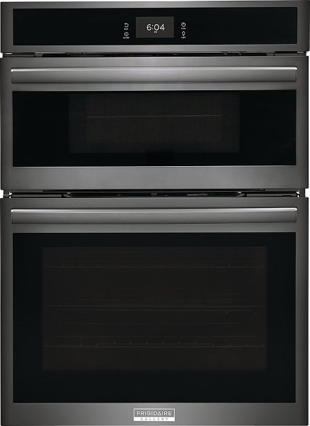 Frigidaire Gallery 30'' Black and Stainless Steel Wall Oven and Microwave