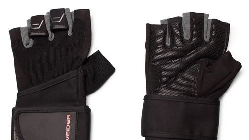 Weider Pro Wrist Wrap Training Gloves, X-Large