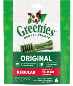 Greenies Regular Original Chicken Dental Dog Treats, 6oz