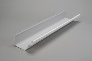 K- Snap Vinyl Gutter 10' WHITE