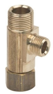 BrassCraft 3/8 in. x 3/8 in. x 1/4 in. Compression x Compression T-Fitting