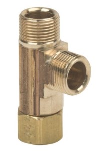 BrassCraft 3/8 in. x 3/8 in. x 3/8 in. Compression x Compression Brass