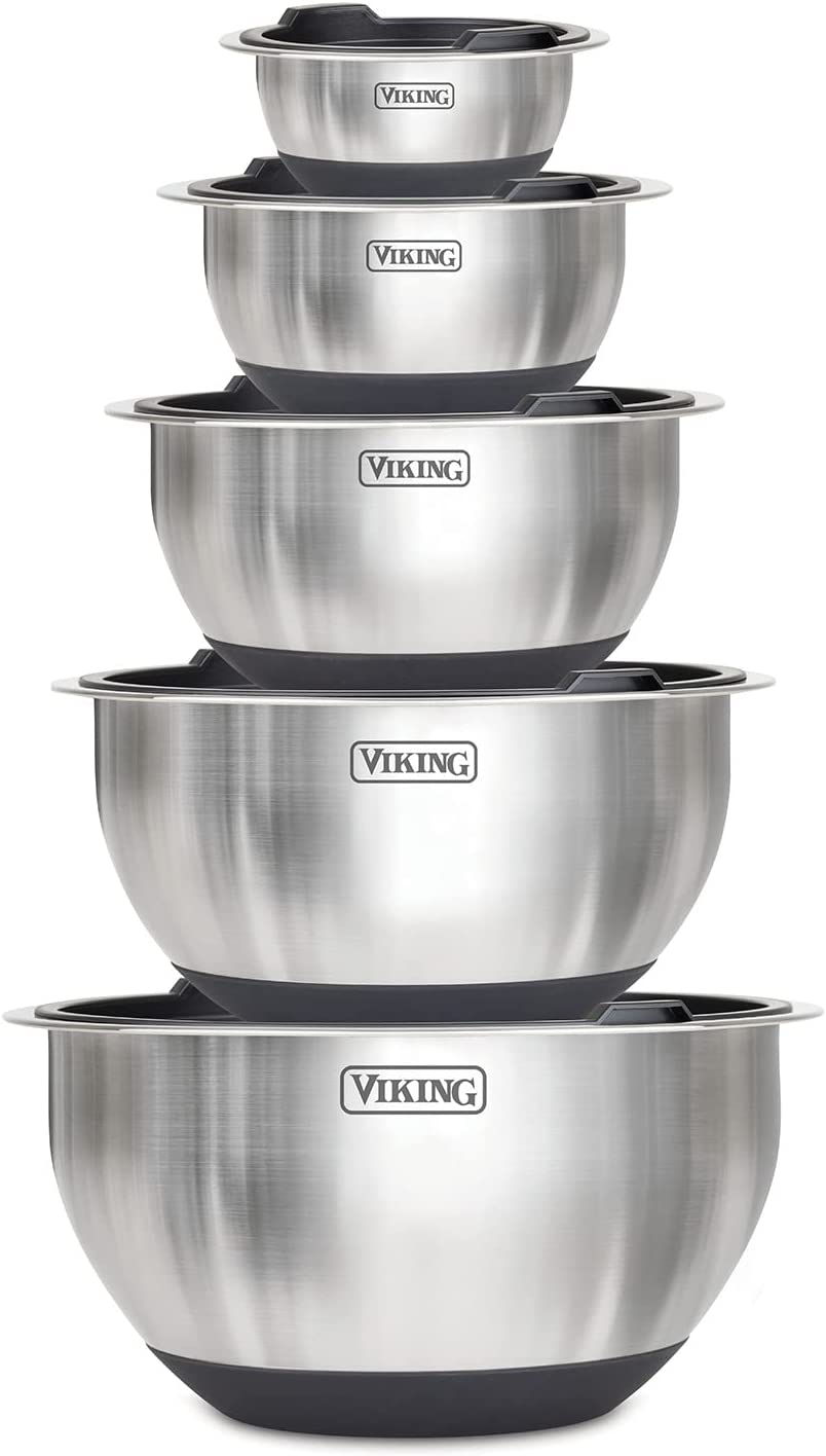 VIKINGS SS MIXING BOWLS 10PC