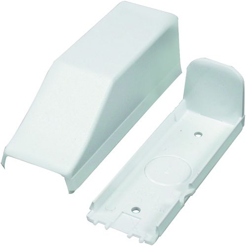 Legrand Wiremold NMW17 Raceway Conduit Connector, Plastic, White