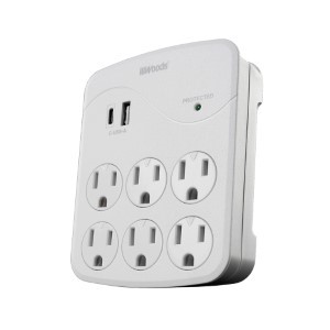 SURGE USB 6OUTLET 2.4A