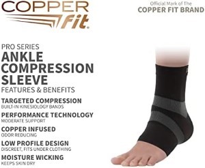 COPPER FIT ELITE ANKLE SLEEVE LR