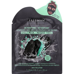 FREEMAN DETOX CHAR/SEA SALT MASK