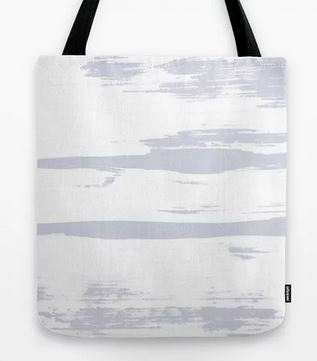 ESSENTIAL TOTE PAINT GREY STROKE