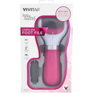 Cordless Foot File Pink