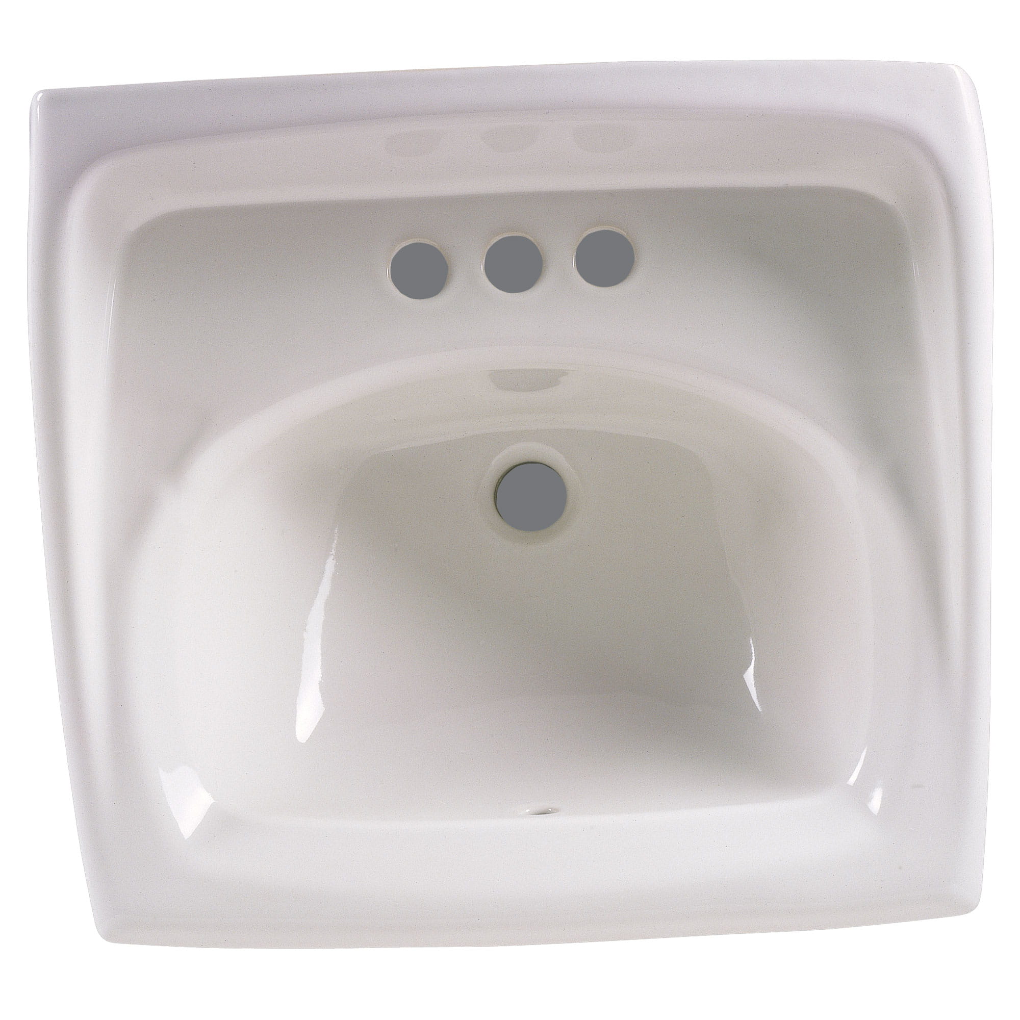 LUCERNE LAVATORY 4" WALL WHT