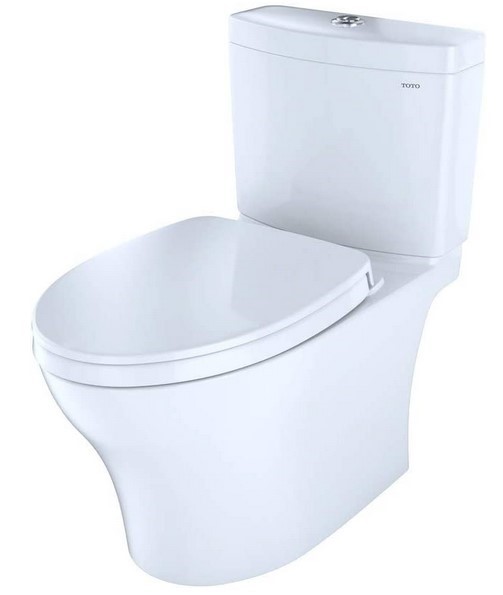 TOTO CST446CEMG#01 Aquia IV Two-Piece Elongated Dual Flush Toilet