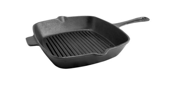 ADDLESTONE SQ GRILL BLACK 10"