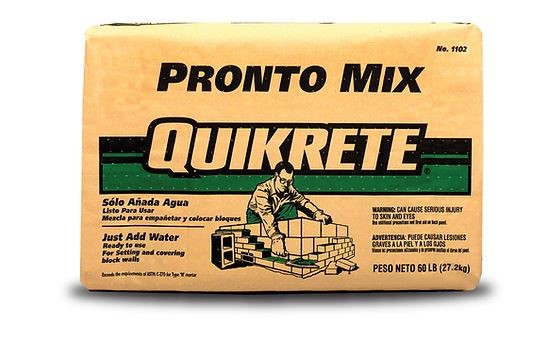 QUICKRETE PRONTO MIX 60LB