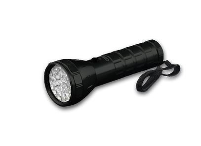 28LED FLASHLIGHT 3AAA BLK