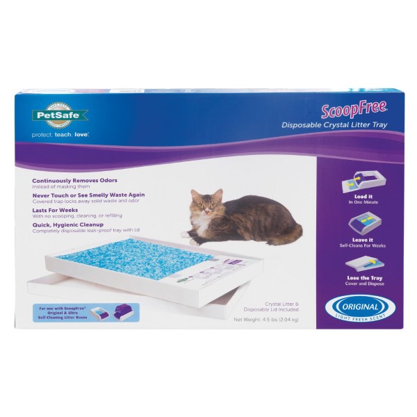 LITTER TRAY SINGLE BLUE