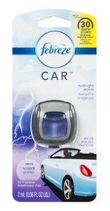 Febreze Car Vent Air Freshener, Midnight Storm