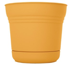 SATURN EARTHY YLW PLANTER 10"