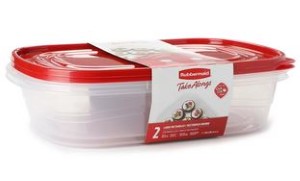 FOOD STORAGE CONT/RECT 2PK